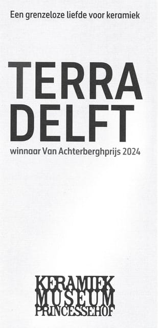 Galerie Terra Delft: winner Van Achterbergh Prize 2024! 
