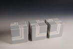3-548 Passage 2021 porselein, 3delen elk 8.5x8.5xh9cm (32)