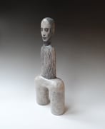 Folk Dancer, 2024, handbuilt stoneware, h.46x19x8cm., TerraDelft2