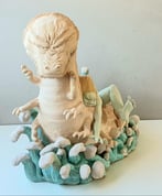 W8 Seadragon, h.33x34x26cm, ceramics-acrylate, Delft2015-1