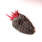 HT2409 Vlammend hart object, h.28,5x12x7cm, TerraDelft3