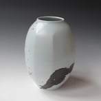 KB24-25 Wave, Porcelain-Ru-Basalt-Pink, 27.5xØ19cm, TerraDelft1