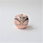 Villaverde 3; Apple, h.15x13x11cm, black deco, TerraDelft2