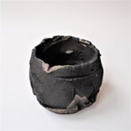 JL-M8 Bowl, h.14xd.18cm, raku-glaze, TerraDelft2