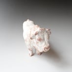 SP223 Charlois stier, 11,5x21x7cm, handgevormd, TerraDelft2