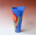 JK3-248 Spiralvase, 27x17x12cm, stoneware, handpainted, TerraDelft (2)