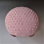 BvR22-02 Pink Lady, 2022, 31x26x26cm, porcelain-textile, TerraDelft3