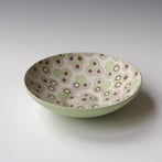 AL-I-15-23 schaal M, ingelegd porselein, h.5,5xd.19cm, Terra Delft