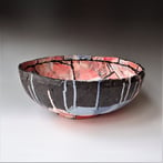 ES23T1 Large Red Bowl, 2018, h.16xd.39cm, TerraDelft4
