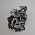 HT-M11 Walls Ears Green, h.32x34x23cm, wallpiece, stoneware, TerraDelft3