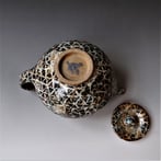 PhD2118 Théière étoiles noire, h.15x26x17cm, stoneware, TerraDelft 10