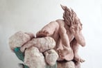 W6-Seperating-the-Sea-Delft-2015-detail-40x45x40-stoneware-paint-3500-Euro