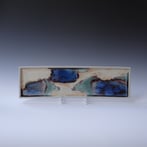 247 Snow Melting, 42.5x12x1.5cm, 2024 stand