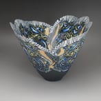 2425 Fire dance, h.17xd.15cm, porselein 2