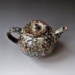 PhD2118 Théière étoiles noire, h.15x26x17cm, stoneware, TerraDelft 4