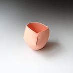AvH-180 Pink object, stoneware and engobe, 3 cuts, 17x16x15Hcm, TerraDelft22