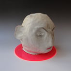 JPH22H1 Forgotten inharitance, 2018, h.24x24x21cm, porcelain-glaze-ceramic pencil-perspex, 2 parts, TerrraDelft2