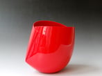 AvH1603-Red-bowl-high-Ferrari-series-2016-19x22x14cm-TerraDelft-5