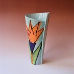 JK3-243 Spiralvase, 27x17x12cm, stoneware, handpainted, TerraDelft