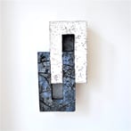 WSS2303 Wand object, 2023, 43x23,5x10cm, keramiek-glazuur- glas, TerraDelft3