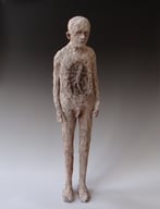 MJ24-1 A different forest, figuur met gecko h.64x15x12cm, TerraDelft1