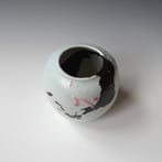 KB24-26 Cherry, Porcelain-Ru-Basalt-Gold, 16x14.5x13.5cm, TerraDelft4
