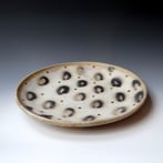 LZ24101 Plate Large Circles, h.4xd.35cm, TerraDelft, -2