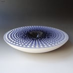 Drops L, Blue-c, h.7xd.35cm, casted eartheware, TerraDelft1