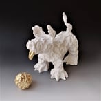 We are not alone 2, porcelain, 2013, 4x50x19cm, TerraDelft 2