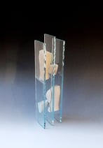 McW20-24 Pheno S, stoneware, woodfired, glass, 38x9x7cm, TerraDelft2