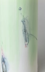 Traces of Home VII, 2021, porcelain, handpainted, h.26,5x10x9,5cm, detail1