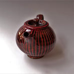 RE2306 Teapot Lines, h.16xl.26xd.15,5cm, aardewerk-glazuur, TerraDelft3