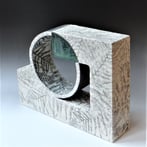 SS23-5O Object, 2023, h.38x51x11cm, keramiek-glazuur-raku-glas, TerraDelft2