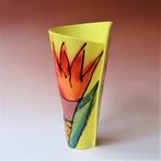 JK3-2411 Spiralvase, 27x17x12cm, stoneware, handpainted, TerraDelft