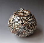 PhD2118 Théière étoiles noire, h.15x26x17cm, stoneware, TerraDelft 9