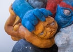 W08-Grass-cleaner-2017-68x53x37cm.-stoneware-acryl-detail-1