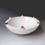 Bebouwde kom L, h.13xd.35cm, gegoten aardewerk, TerraDelft1