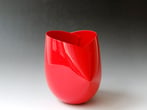 AvH1603-Red-bowl-high-Ferrari-series-2016-19x22x14cm-TerraDelft-3