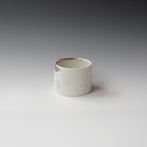 KB24-03 Cylinder Oval, Porcelain-Ru-Gold-Celadon-Basalt, 9x11x9.5cm, TerraDelft3