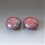 KO22WD, Wall Dott set 7-8, h.4xd.9,5cm, wheelthrown stoneware-glaze, TerraDelft