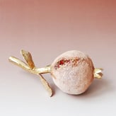 Pomegranate-with-3-Leaves-2011-85x19x95cm-stoneware-glass-goldluster-4