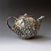 PhD2118 Théière étoiles noire, h.15x26x17cm, stoneware, TerraDelft 3