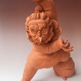 W10 Guardian, 2017, 52x37x26cm., terra cotta