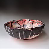 ES23T1 Large Red Bowl, 2018, h.16xd.39cm, TerraDelft1