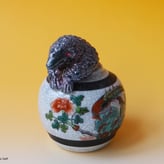 Purple-Ginger-Pangolin-h.14xd.105cm-ceramic-lusterglaze-Chinese-pot-TerraDelft-1