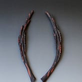 CH 20-2 Antlers, set, black with red, TerraDelft