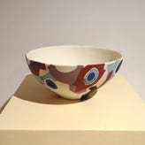 AL22-43 schaal, ingelegd porselein, h.8xd.18cm, TerraDelft
