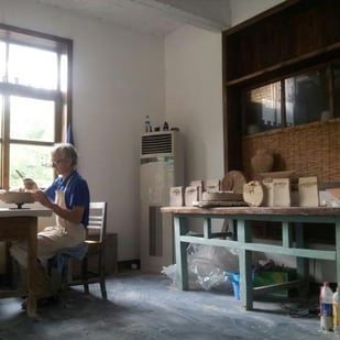 Martin McWilliam in Sanbao (CN)