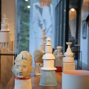 International ceramics exhibition in Sanbao Museum