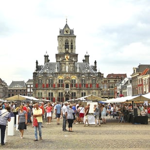Ceramics market Delft